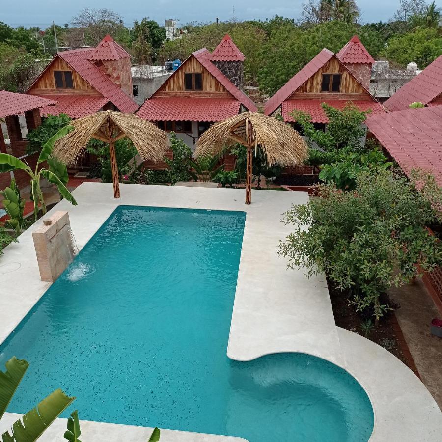Bungalows Y Cabanas, Las Barracas De La Barra Malucano Exterior foto