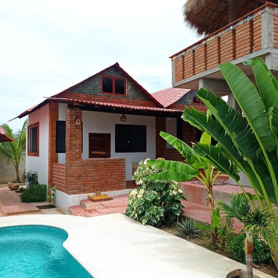 Bungalows Y Cabanas, Las Barracas De La Barra Malucano Exterior foto